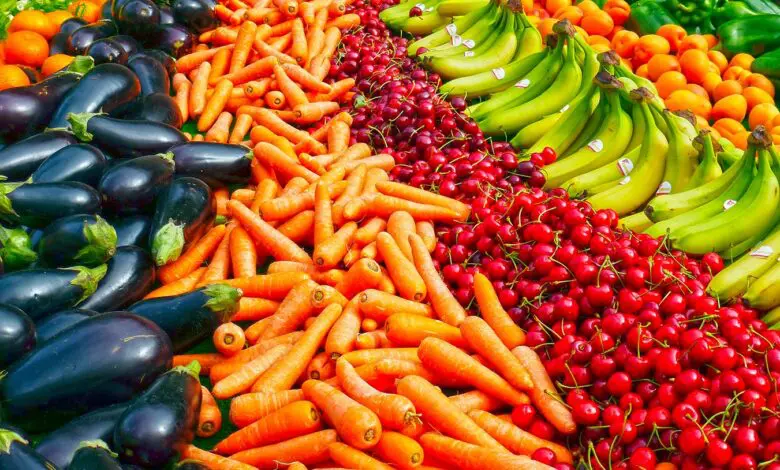 frutas y verduras