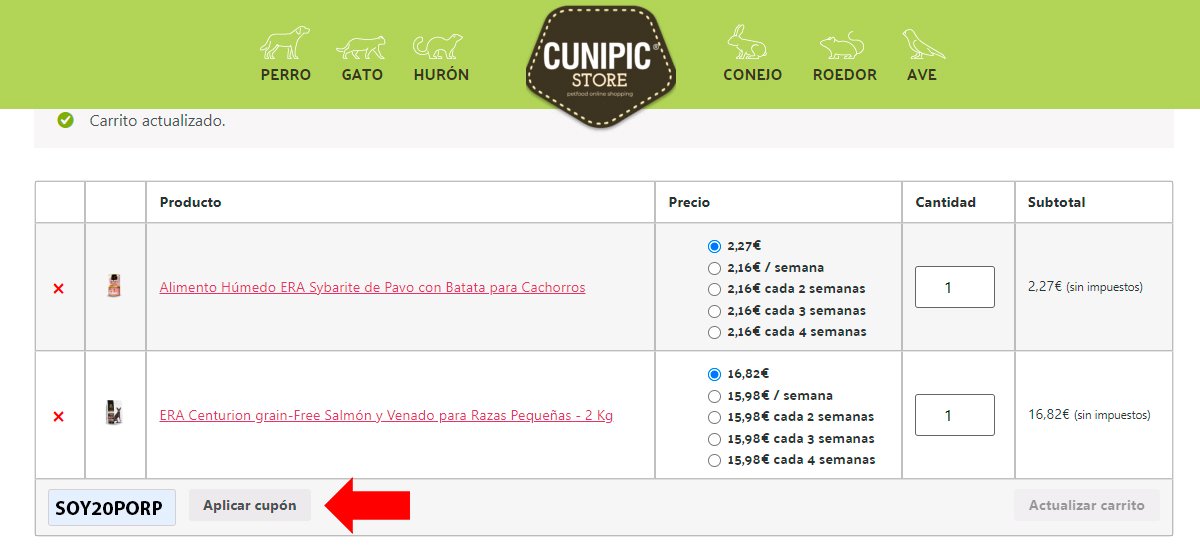 cupon descuento cunipic store cupon descuento cunipic store