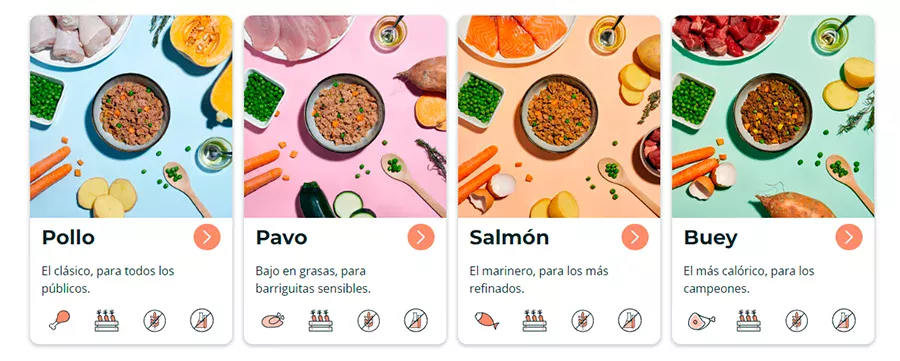 gamas naturales de Dogfy diet gamas naturales de Dogfy diet